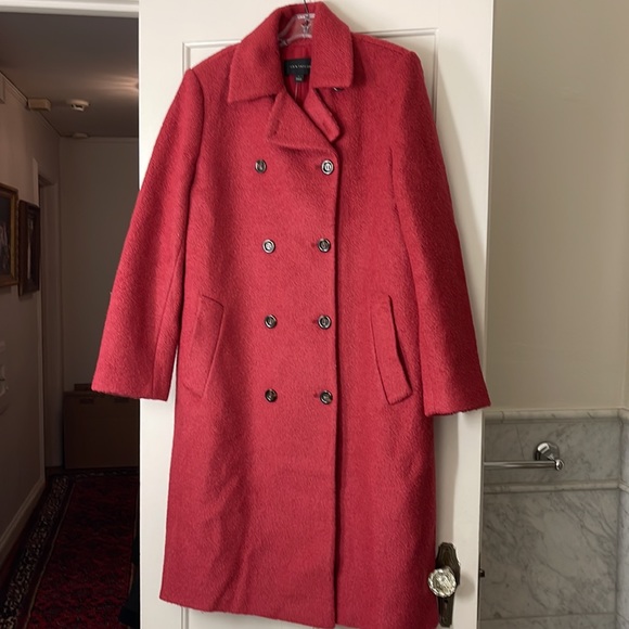 Ann Taylor Textured Wool Blend Double Breasted Coat 593050 - Picture 5 of 10